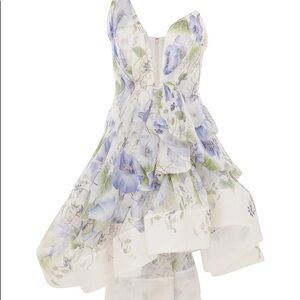 Zimmermann Natura Floral Asymmetric dress